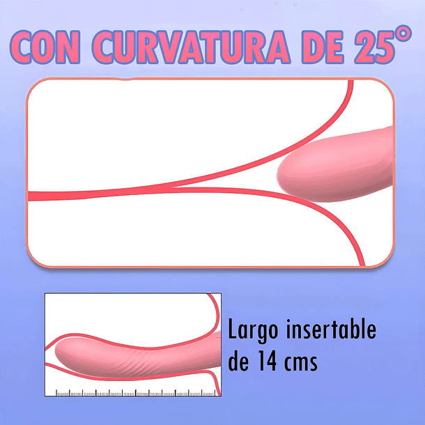 Vibrador Consolador Dual Dildo Conejo Punto G Recargable Usb 5