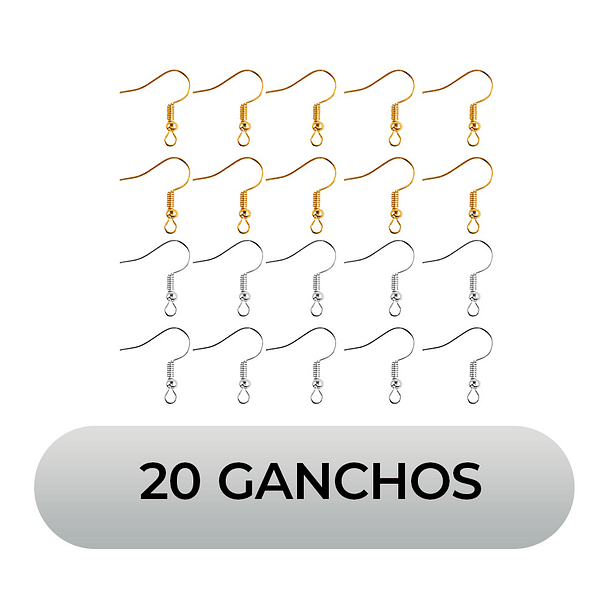 Ganchos Para Pendientes