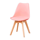 Silla Eames Acolchada Tulip Estructura Pvc Colores 5