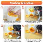 Dispensador De Comida Interactivo Mascotas Perro Lanza Pelotas 2