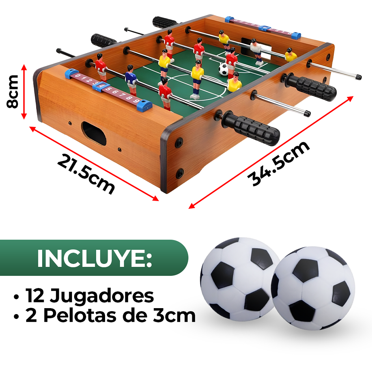 Mini Taca Taca Juego De Mesa Niños Fútbol