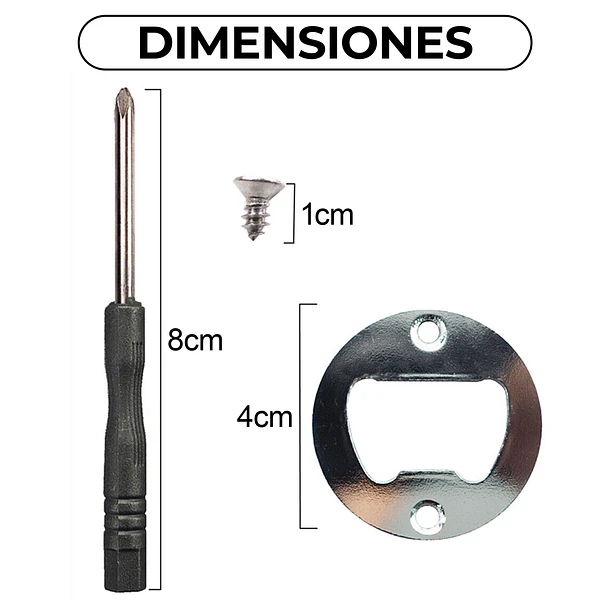 Abrebotellas De Metal En Blanco Menos Acero Plano Abridor De Botellas Insertos Kit Abridor De Cerveza Roscado Ware