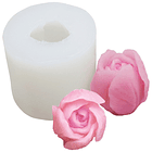 Molde Silicona Para Resina epóxica Velas Jabón Fondant Forma De Flor Tulipán 3d 1