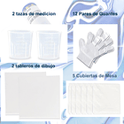 Pintura para Pouring Paint Pintura Fluida 12 colores 2