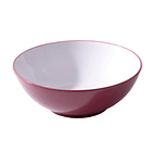 Tazón De Ramen Bowl Cuenco Cerámica Color Rojo 20x7.2cm  1