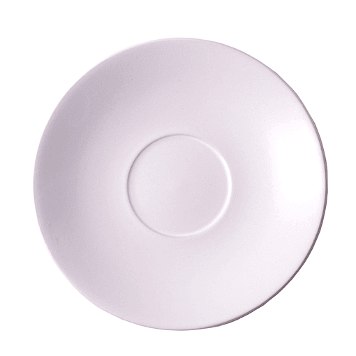 Platillo Para Taza De Té Café Cerámica Blanco 15.8cm