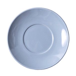 Platillo Para Taza De Té Café Cerámica Azul 14.3cm 