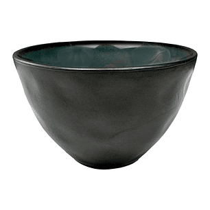 Pocillo Bowl Cuenco Cerámica Redondo Negro 9.9x6.5cm