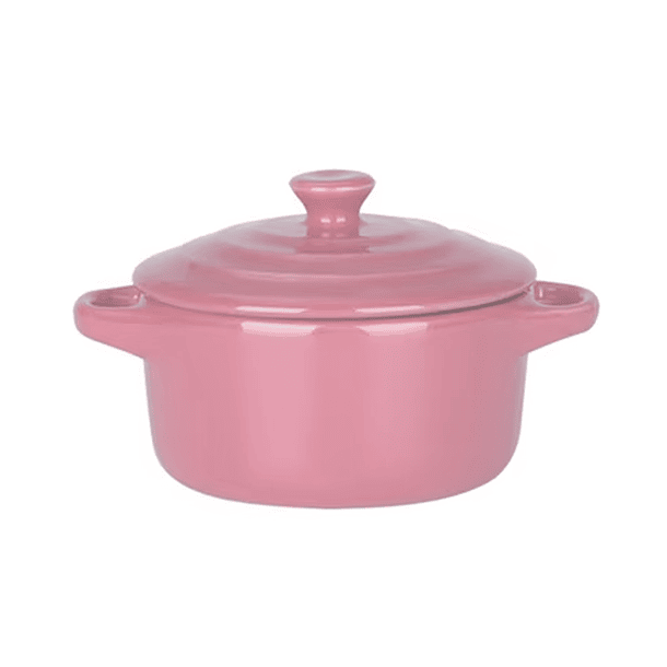 Mini Cacerola Olla De Cerámica Cocotte Pocillo 300ml 6