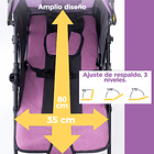 Coche Paragua Reclinable Plegable De Paseo Para Bebé 3