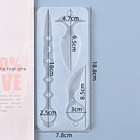 Molde de Silicona Resina Cuchillas  2