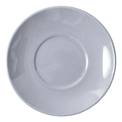 Platillo Para Taza De Té Café Cerámica Gris 14.2cm