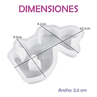 Moldes Silicona Velas Conejo de Pascuas Sentado 2