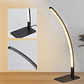 Lámpara De Mesa Velador Escritorio Led Forma Curva Moderno - Miniatura 3