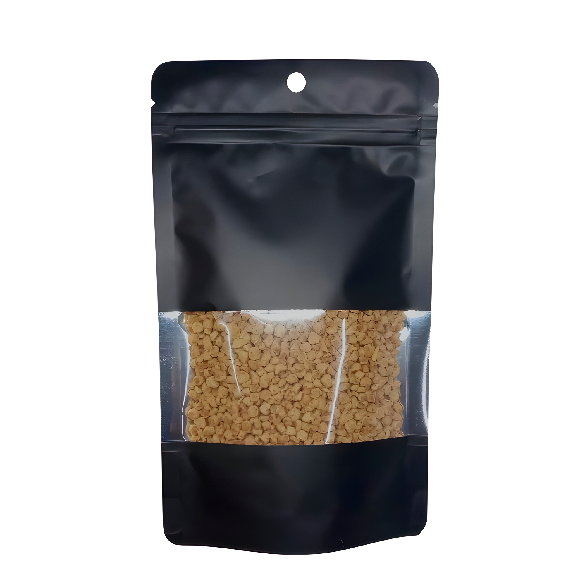 Bolsas DoyPack Aluminio Negra Hermético Visor 12X20X8CM 4