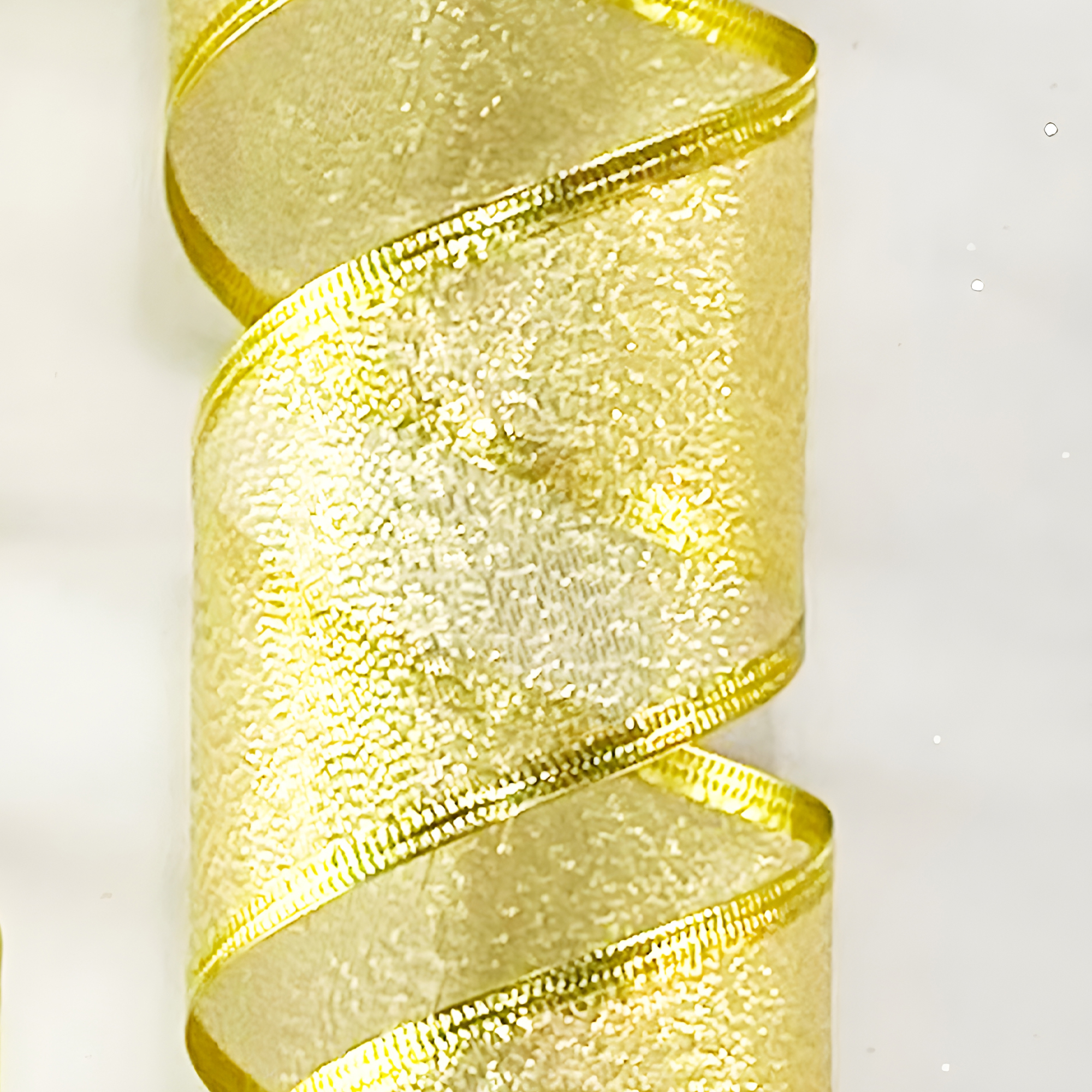 Cintas Decorativa Navideñas Doradas Arbol Hogar Oficina 6.3 CM X 2.7 M 17