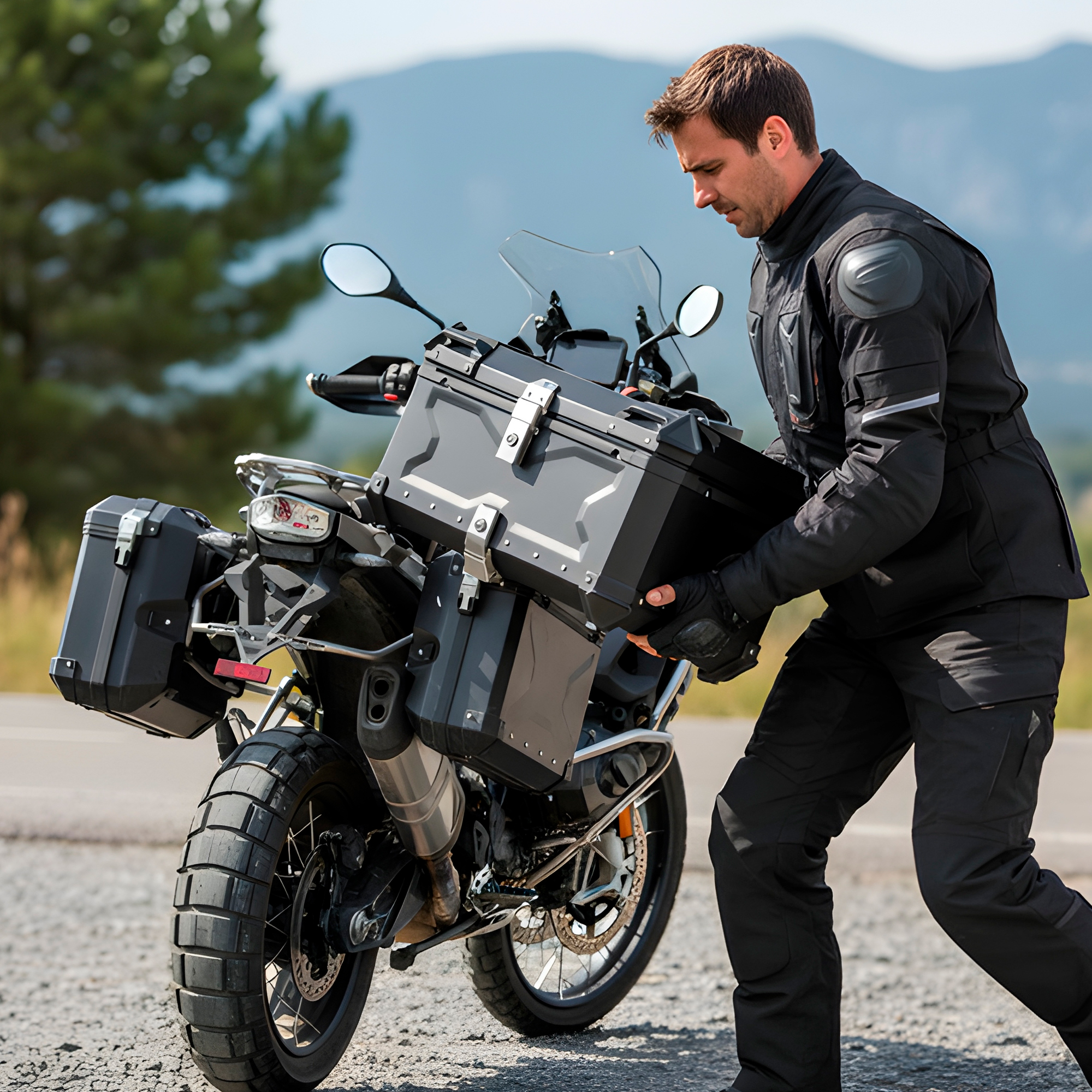 Maleta Top Case Superior Moto Motocicleta 45 Lt Xseries 11