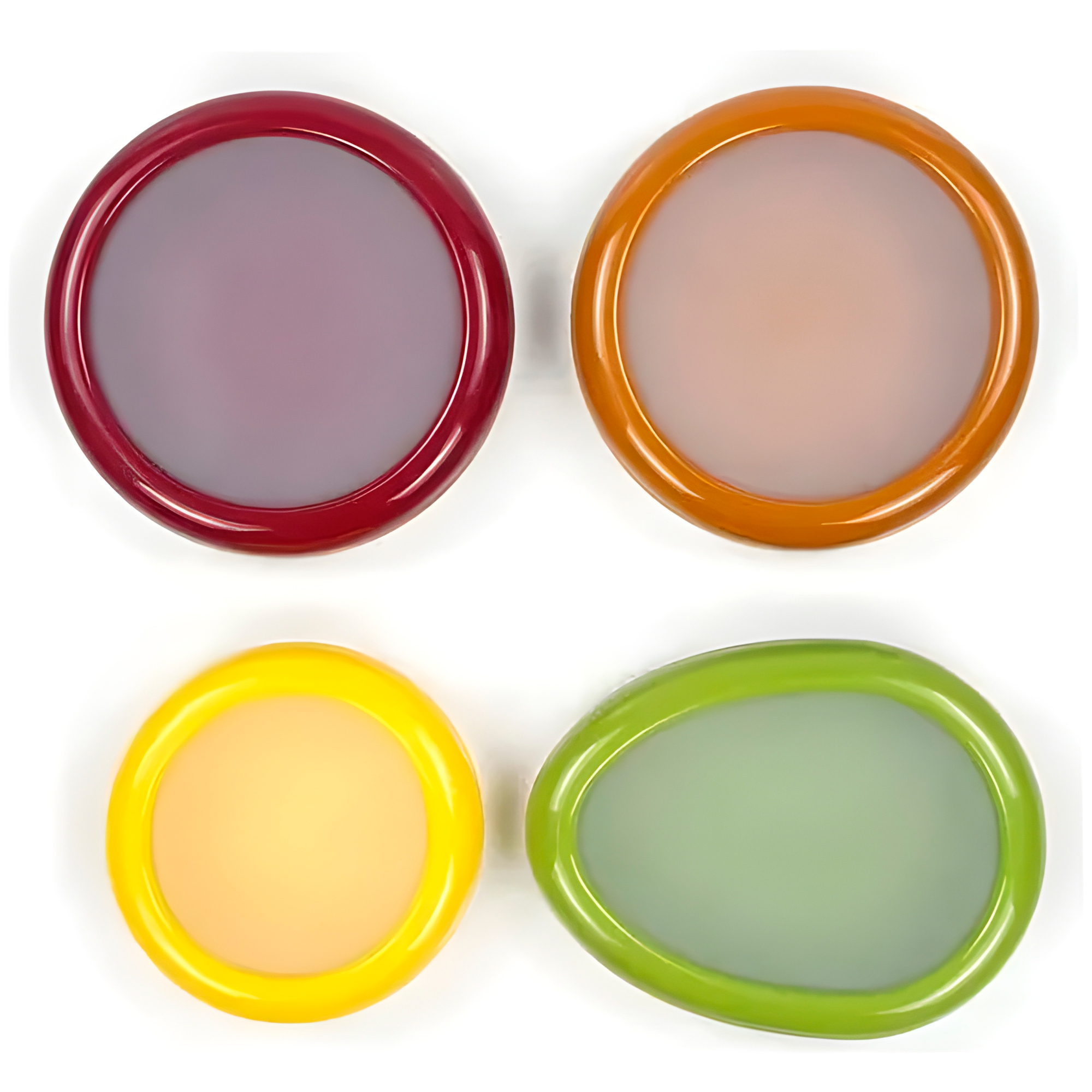 Conservador contenedor Alimento hermético Refrigerador Limón 5