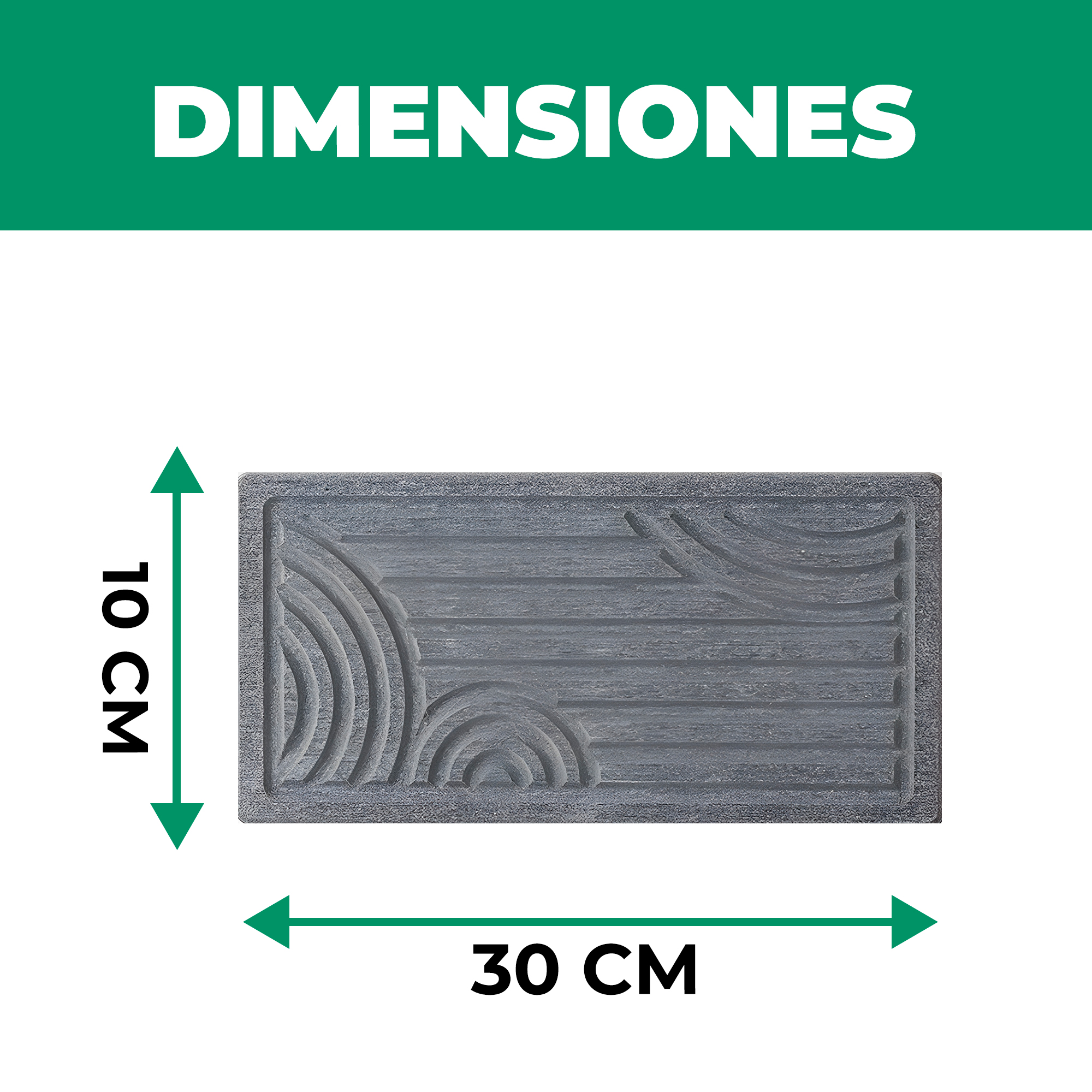 Set 3 Bandejas Baño Absorbente Jabón Cepillo Dientes 8