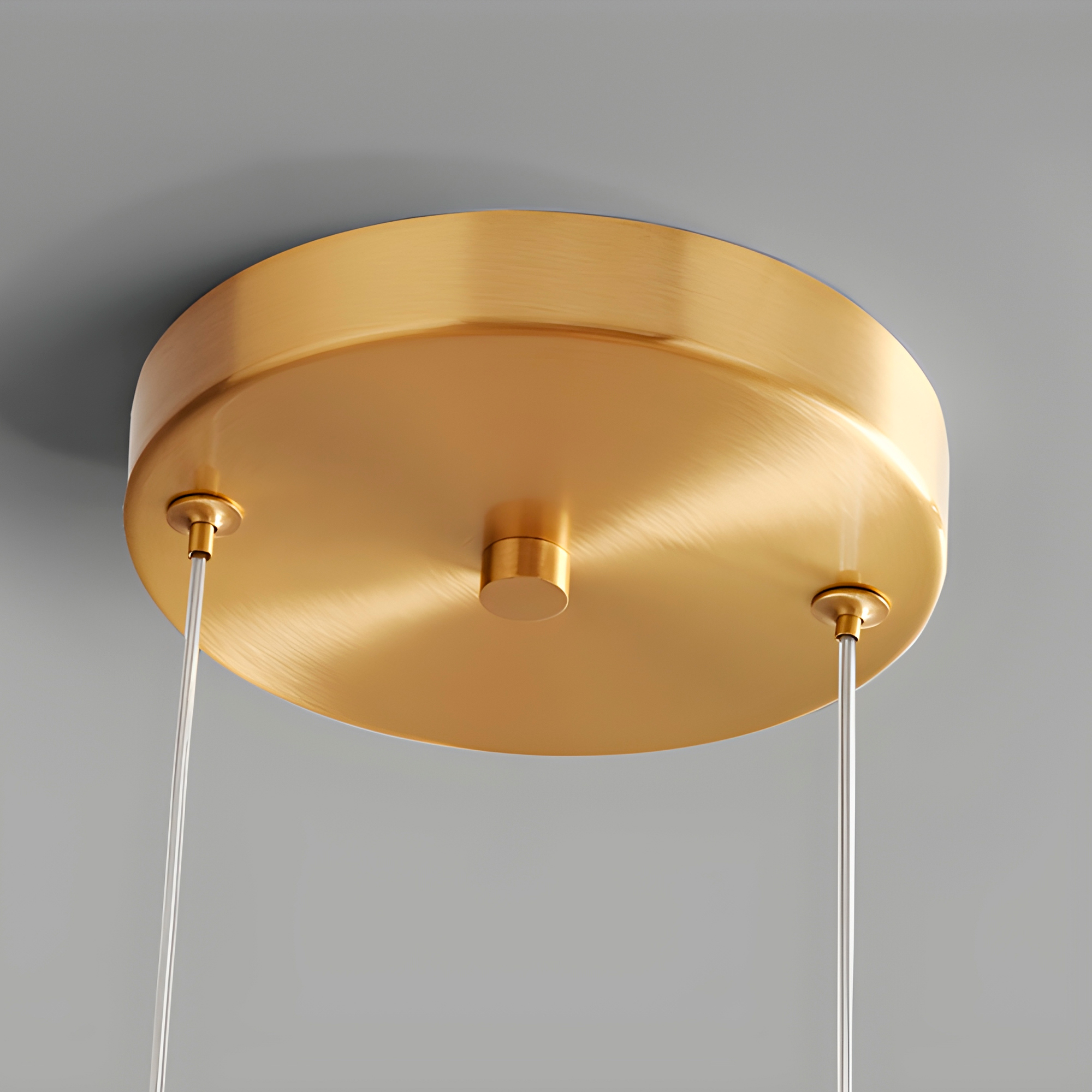 Lámpara Cristal Techo Colgante Dos cabezas Cocina Salón Nórdica 2.5M X 24 CM 6