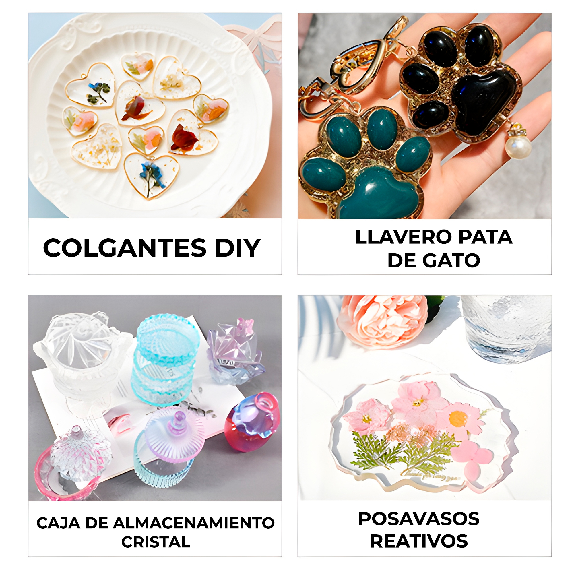 Resina Uv Extra Dura Transparente Gotas Hacer Joyas 100 Ml 6