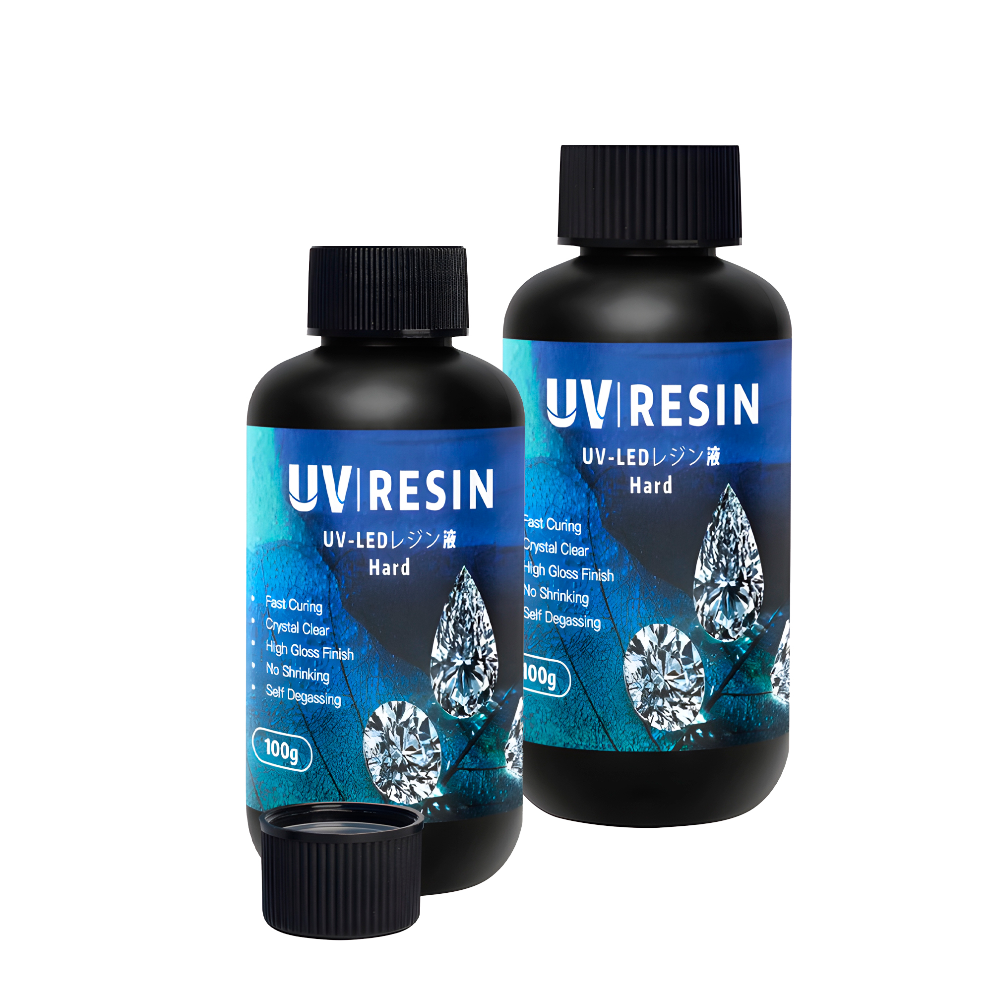 Resina Uv Extra Dura Transparente Gotas Hacer Joyas 100 Ml 7