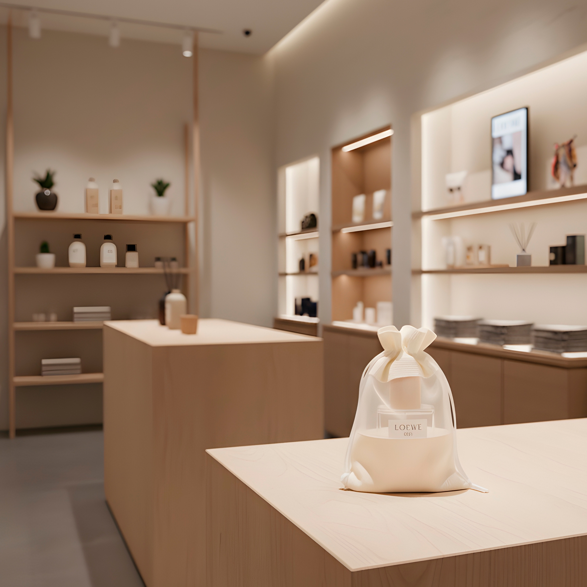 6 Bolsas de Organza Blancas Cordón con Ventana para Regalo 13 X 18 CM 8