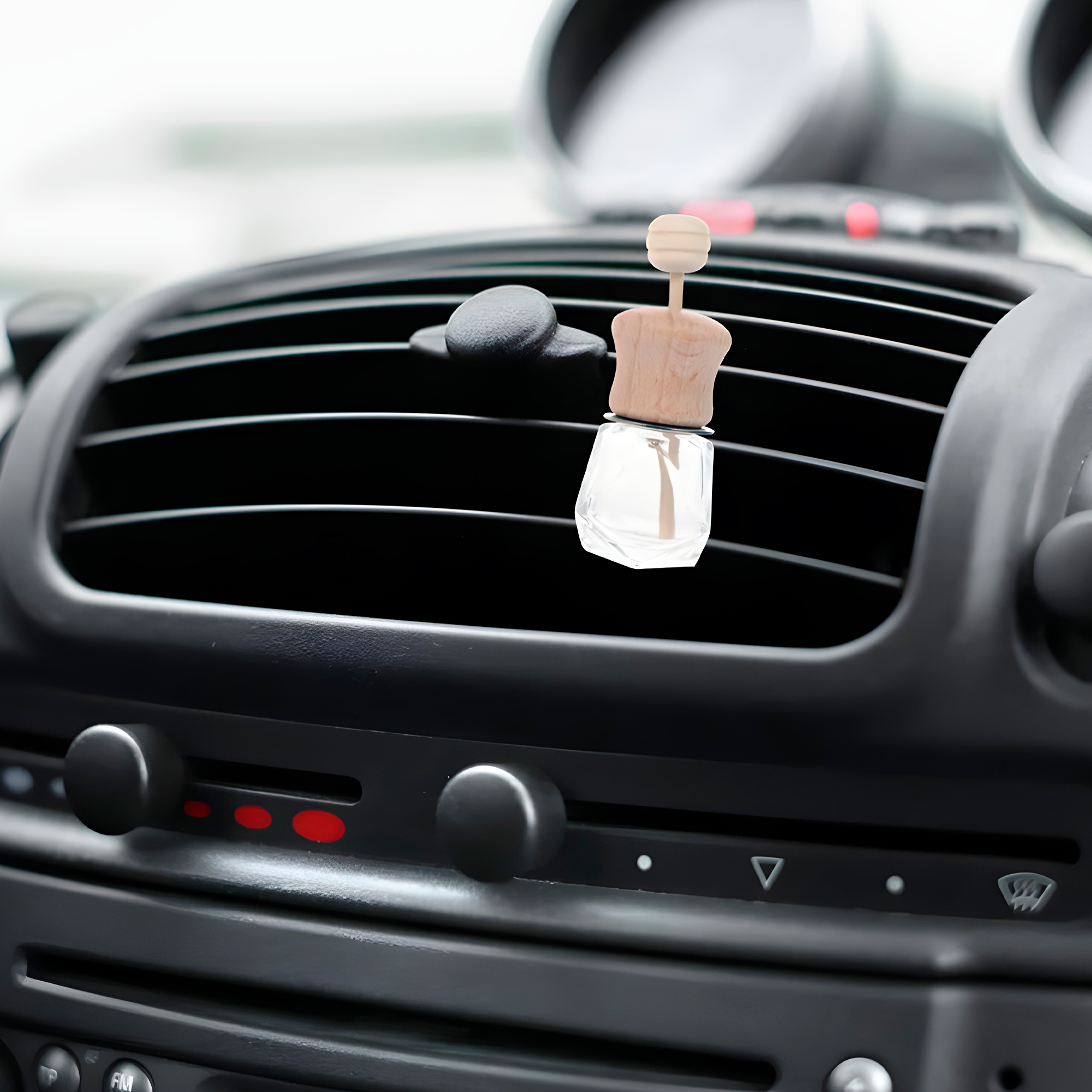 Frasco Difusor de Auto Vidrio Aromatizante Aceite Esencial para Ventilación 8 ml 6