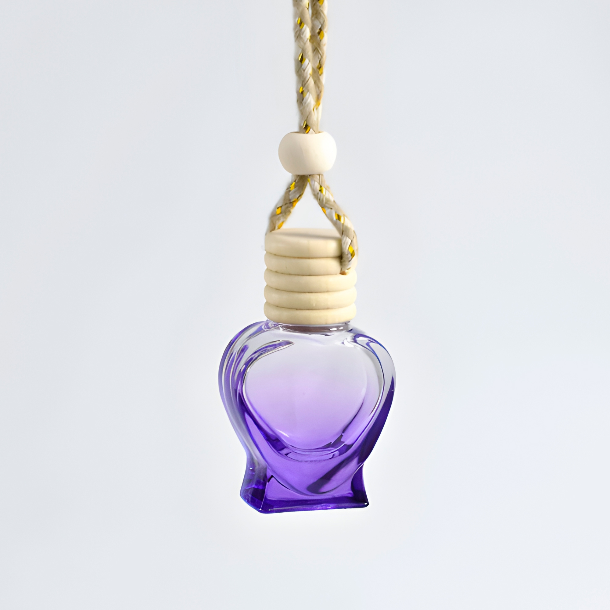 Frasco Difusor de Auto Vidrio Aromatizante Aceite Esencial Forma Cretiva para Ventilación 8ML 10