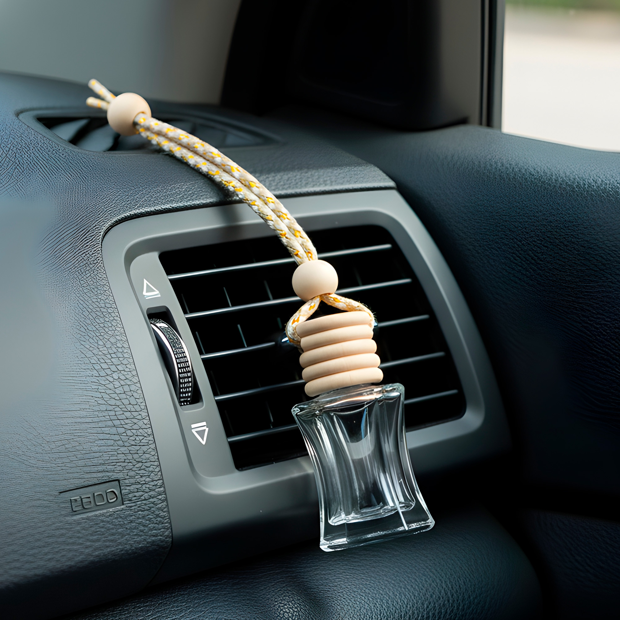 Frasco Difusor de Auto Vidrio Aromatizante Aceite Esencial para Ventilación 6ML 2