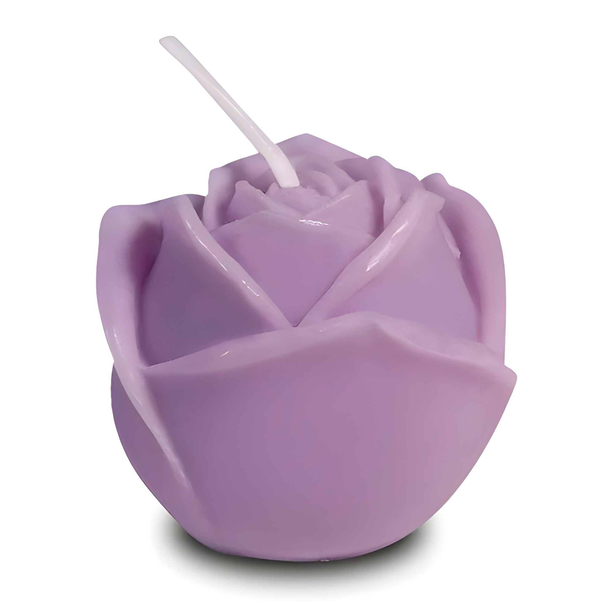 Molde Silicona Rosa sin Tallo Aromaterapia Velas 7,2 X 6,5 CM 6