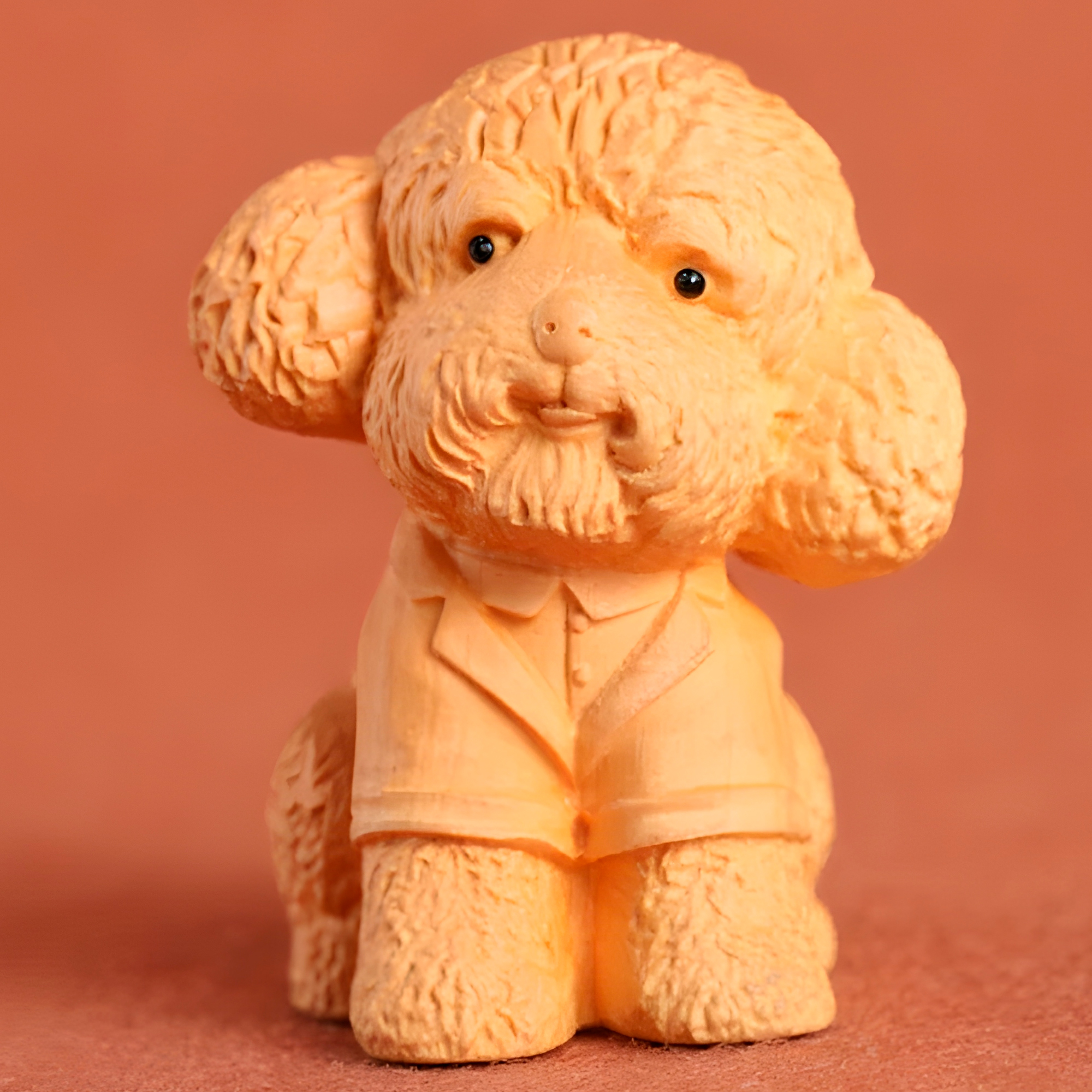 Molde Silicona Perrito Vestido Aromaterapia Velas 5,2 X 6,7 CM 7