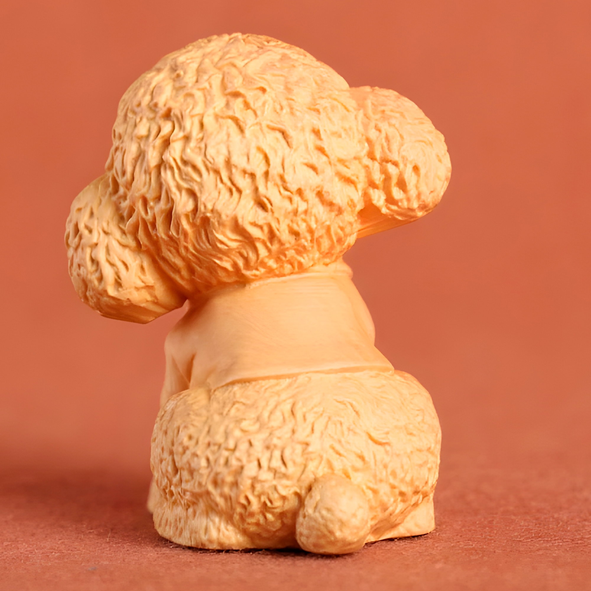 Molde Silicona Perrito Vestido Aromaterapia Velas 5,2 X 6,7 CM 10