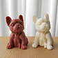 Molde Silicona Perrito Bulldog Aromaterapia Velas 4,5 X 6 CM - Miniatura 3