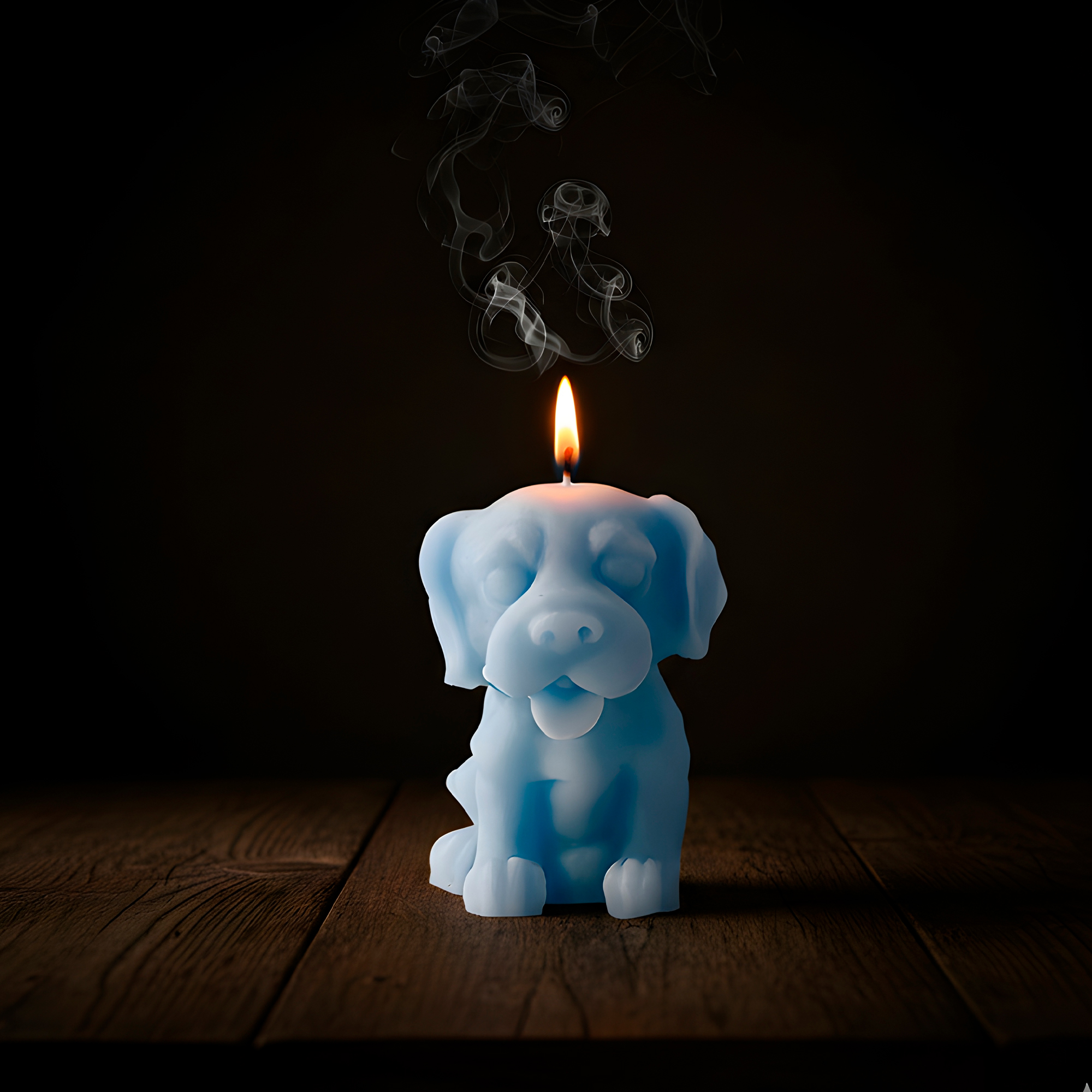 Molde Silicona Perrito con Lengua Aromaterapia Velas 4 X 5,7 CM 4