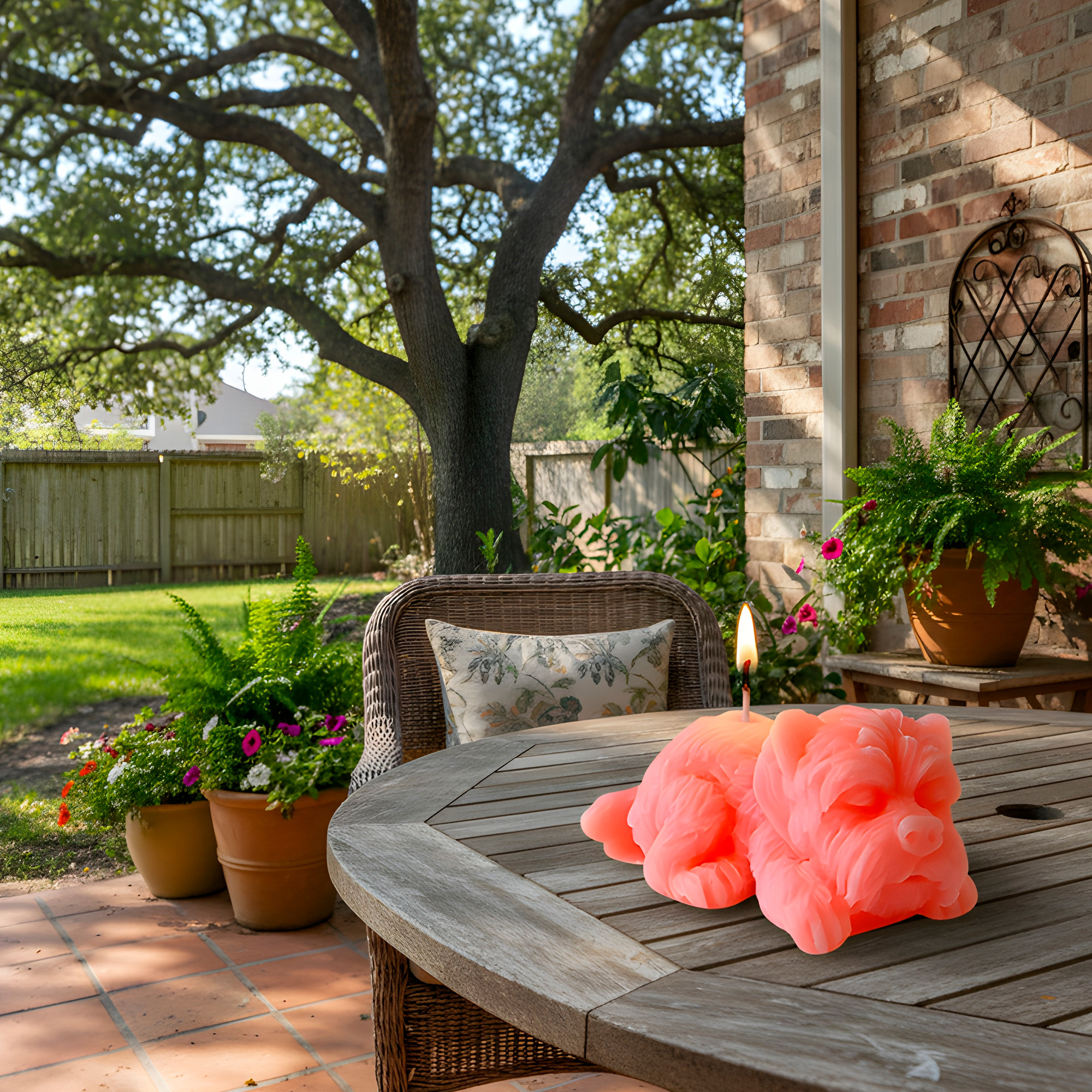 Molde Silicona Perrito Acostado Aromaterapia Velas 4,2 X 2 CM 4