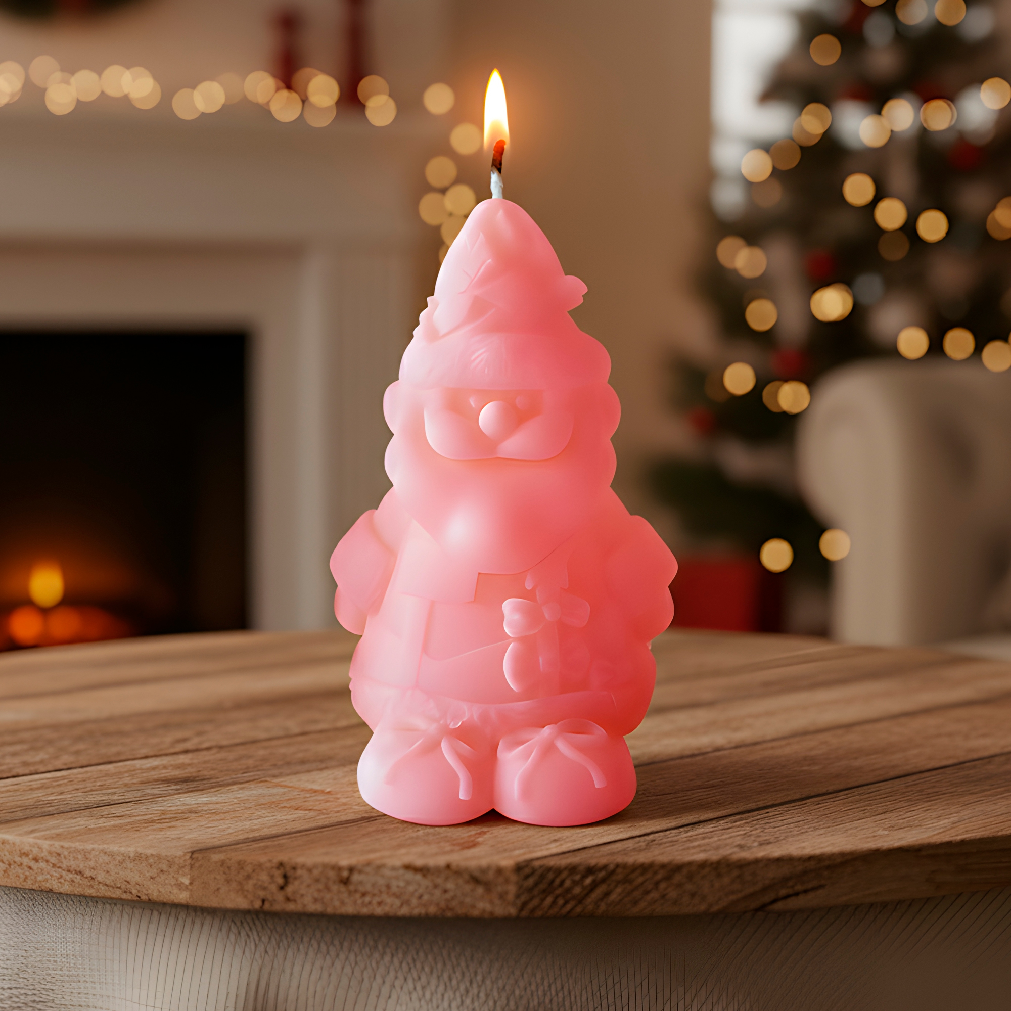 Molde Silicona Viejito Pascuero Aromaterapia Velas 7,6 X 11,1 CM 6