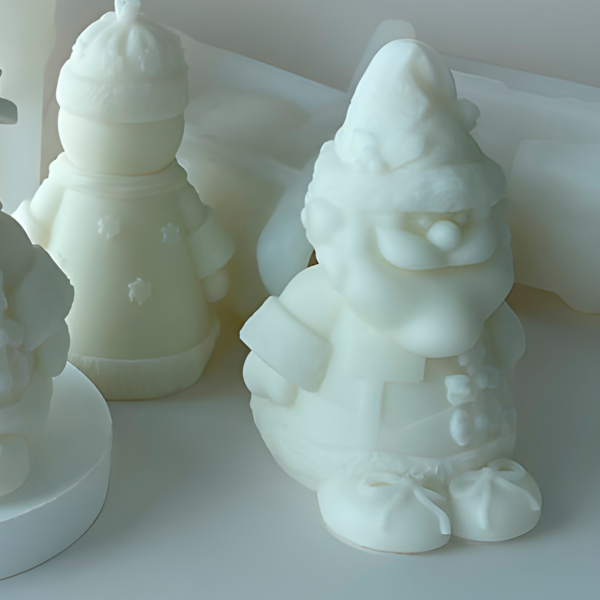 Molde Silicona Viejito Pascuero Aromaterapia Velas 7,6 X 11,1 CM 7