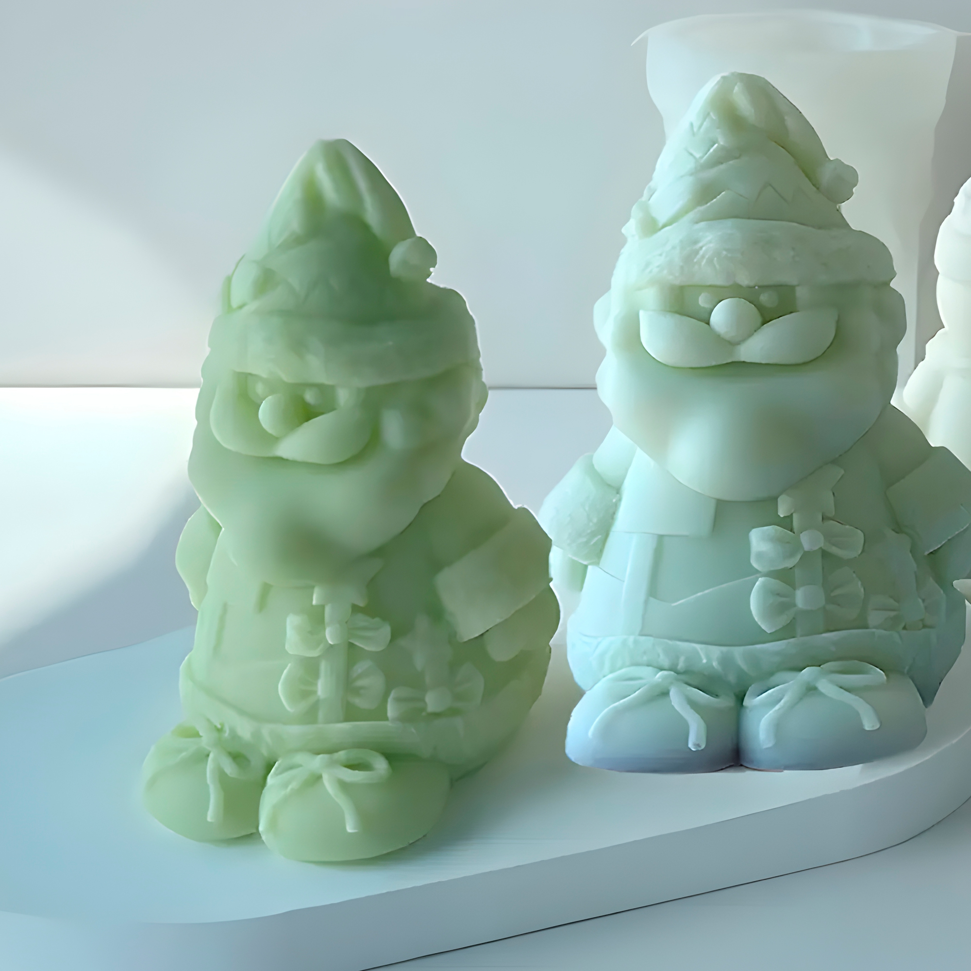 Molde Silicona Viejito Pascuero Aromaterapia Velas 7,6 X 11,1 CM 8