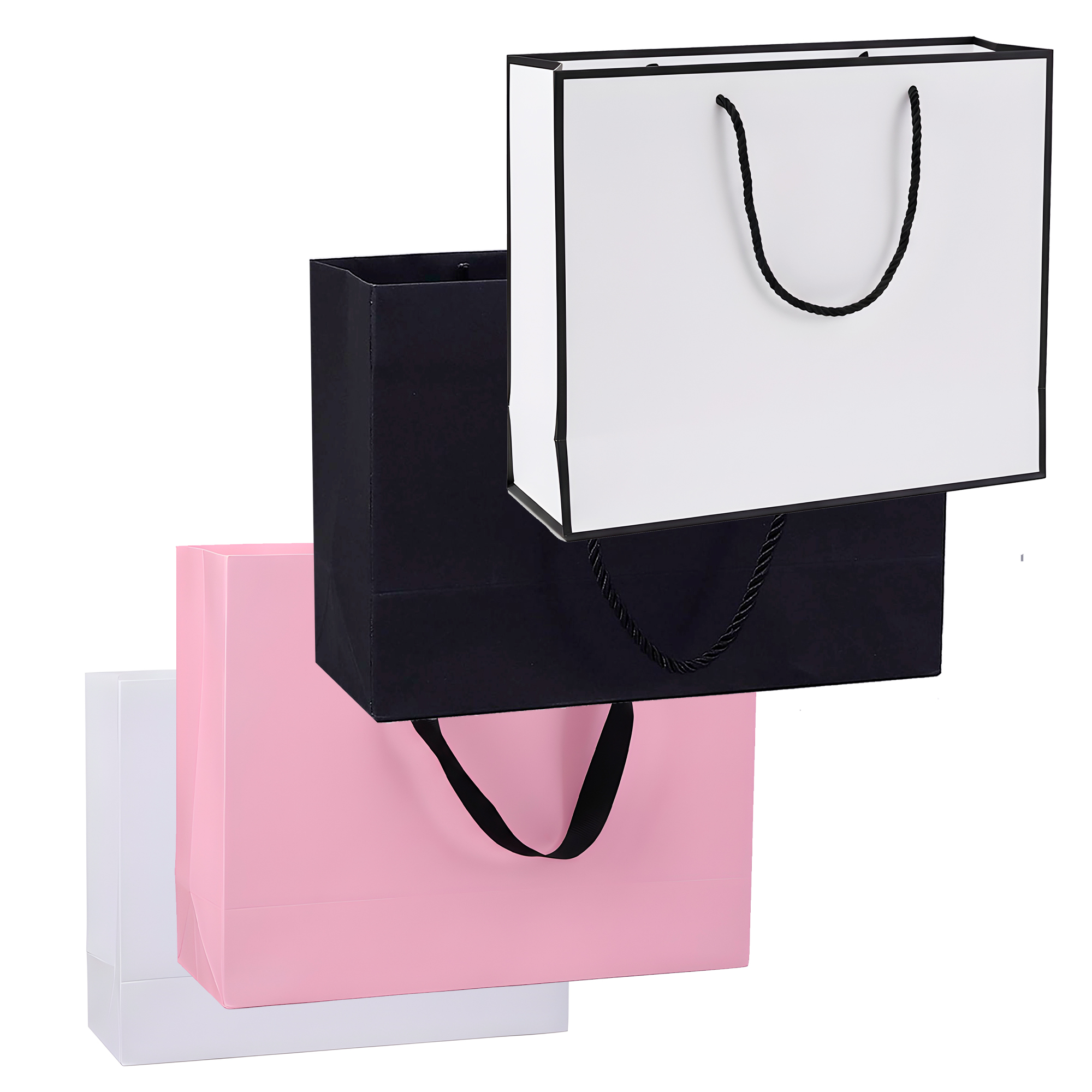 Bolsas de Cartón Lujo para Regalo Ecológicas Colores 24 X 10 X 17 CM 1