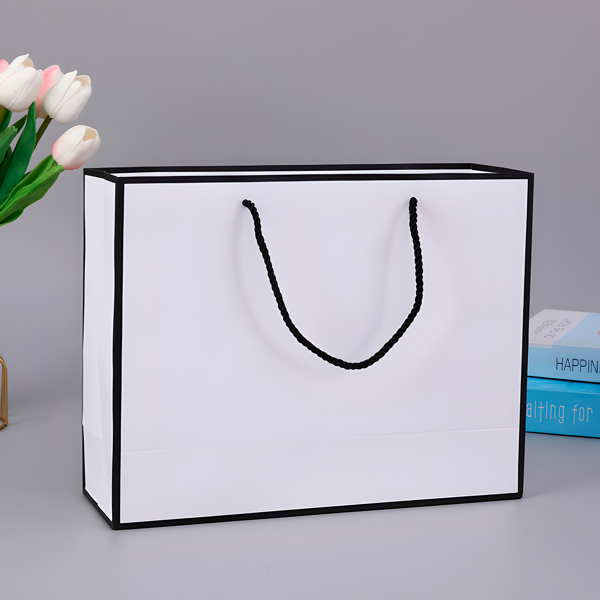 Bolsas de Cartón Lujo para Regalo Ecológicas Colores 32 X 25 X 11 CM 10