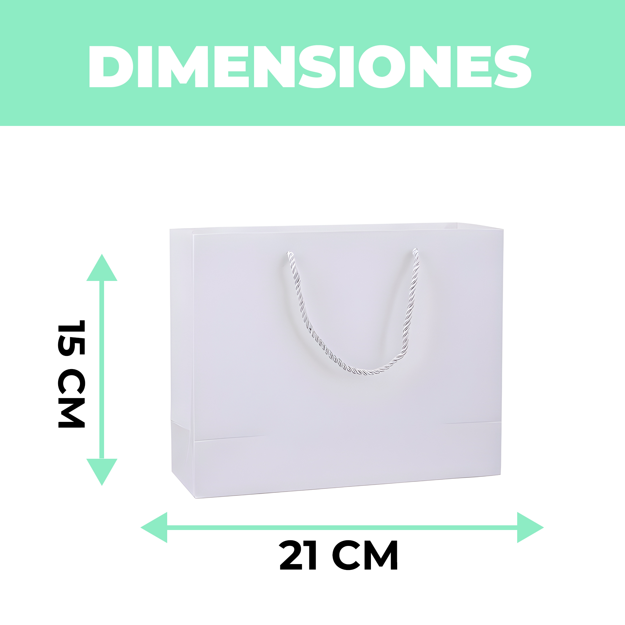 Bolsas de Cartón Lujo para Regalo Ecológicas Colores 32 X 25 X 11 CM 17