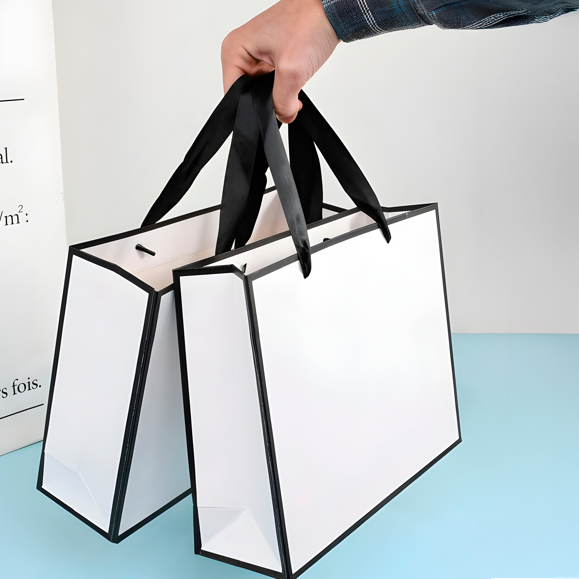 Bolsas de Cartón Lujo para Regalo Ecológicas Colores 43 X 14 X 32 CM 23