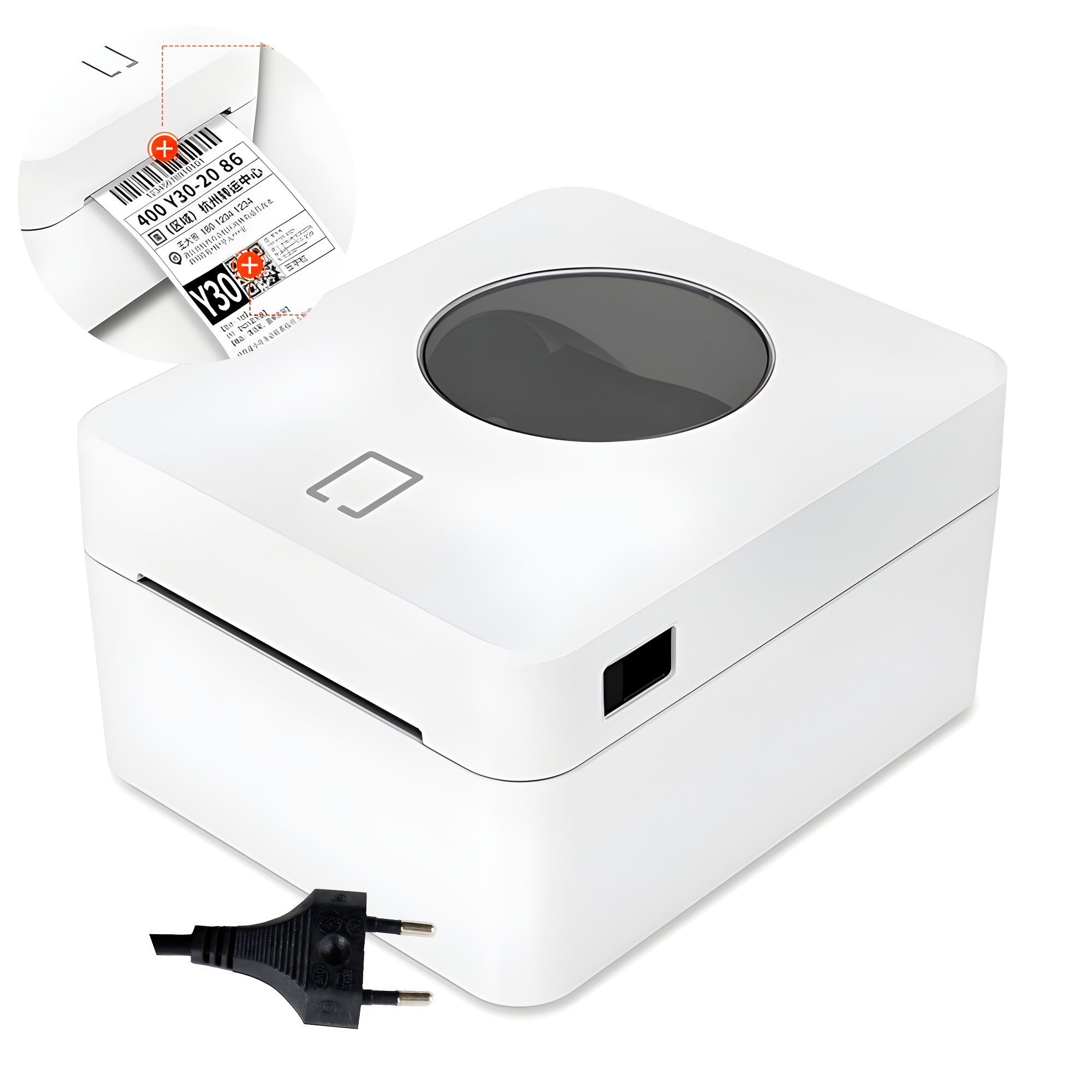 Impresora Térmica De Etiquetas Stickers adhesivos Blanca Sobremesa 4X6 CM POS-9250 1