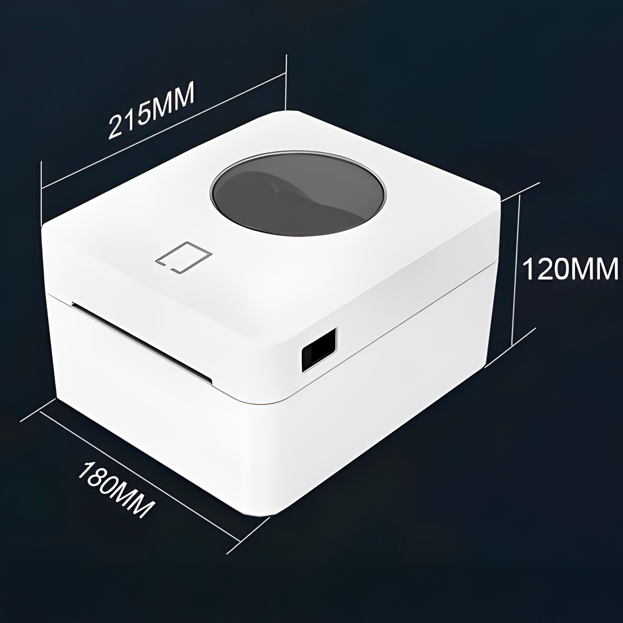 Impresora Térmica De Etiquetas Stickers adhesivos Blanca Sobremesa 4X6 CM POS-9250 10