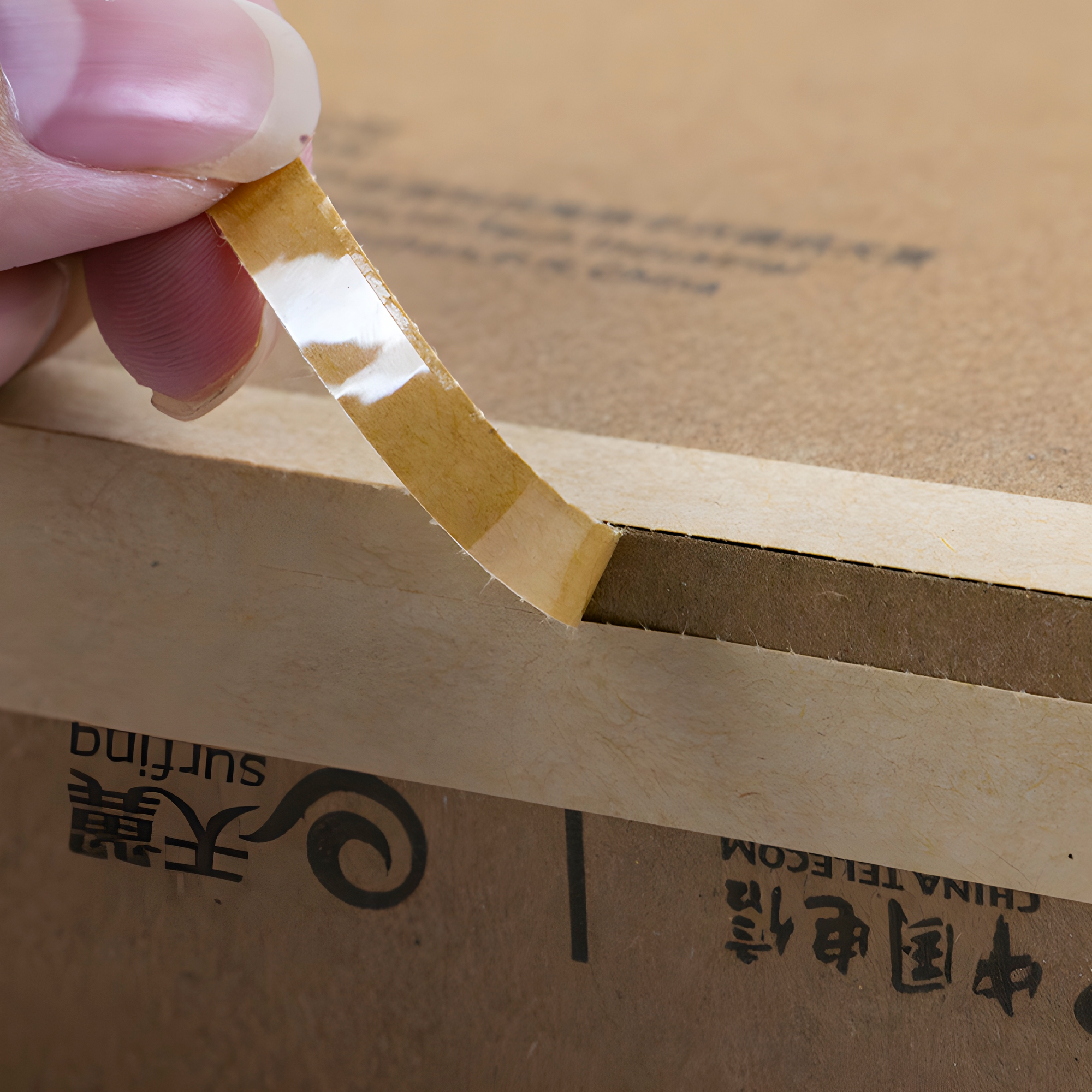 50 Etiquetas Adhesivas Sellado Cajas Paquetes Cajas Embalajes 6