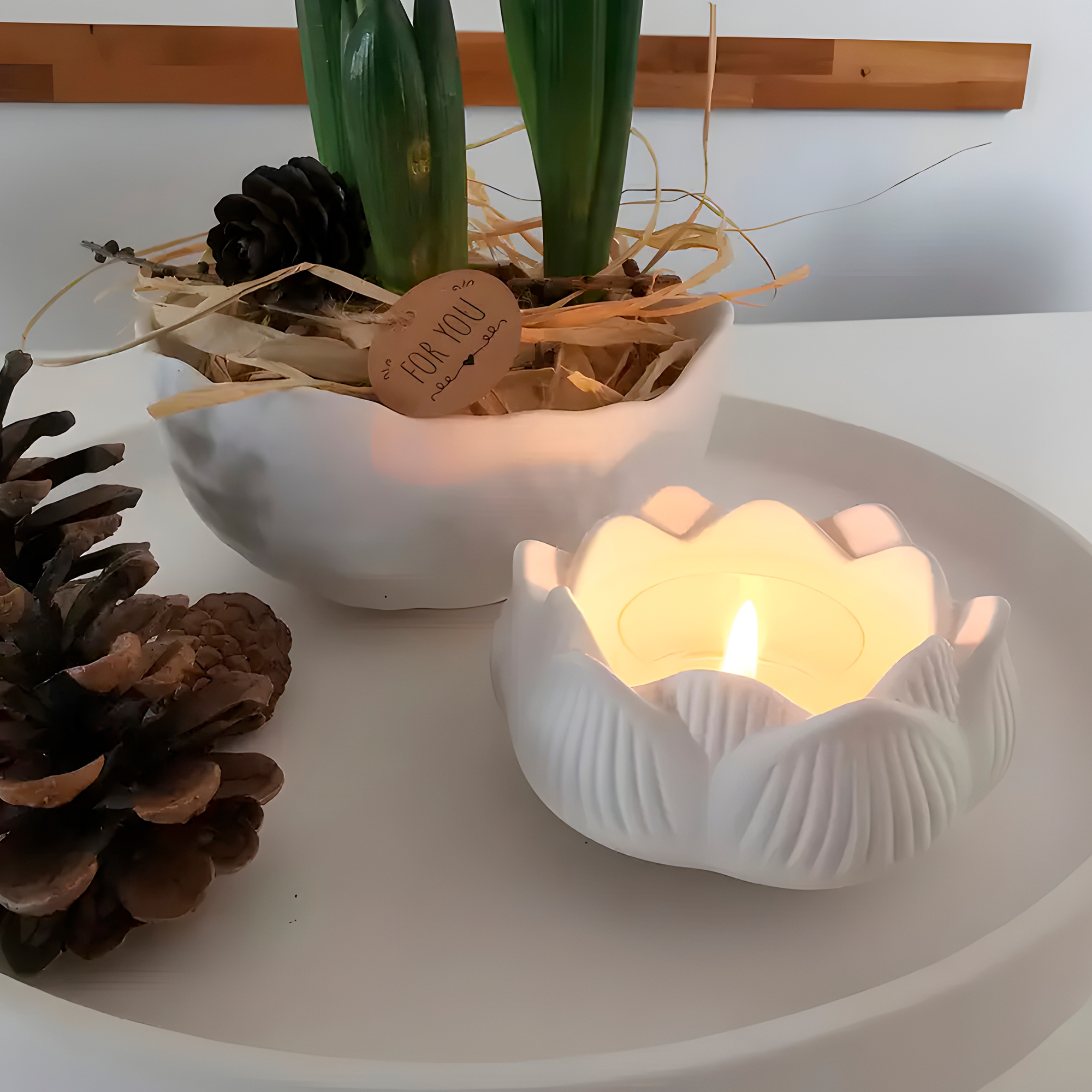 Molde de silicona Flor Hermosa 9 X 4.5 CM 4