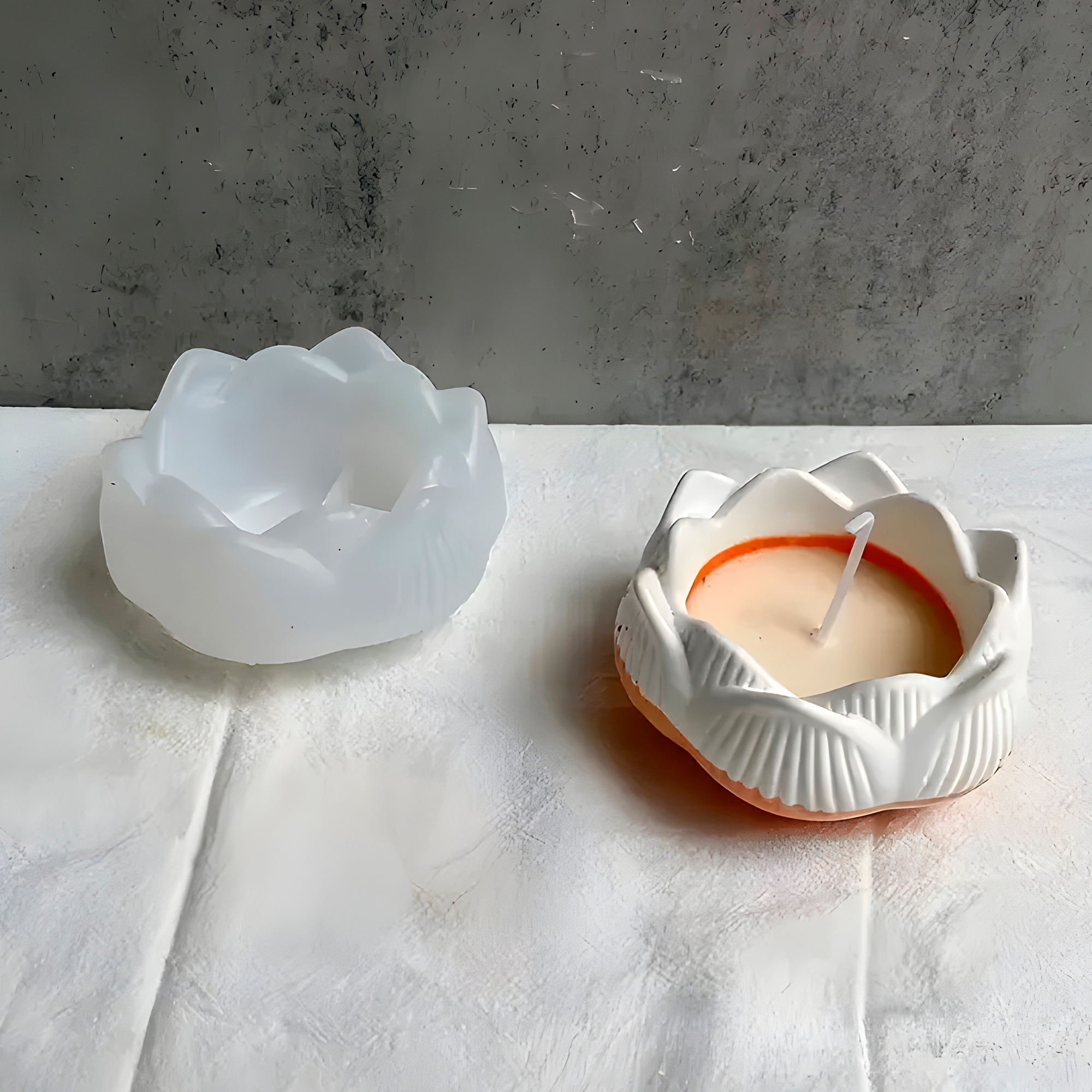 Molde de silicona Flor Hermosa 9 X 4.5 CM 10