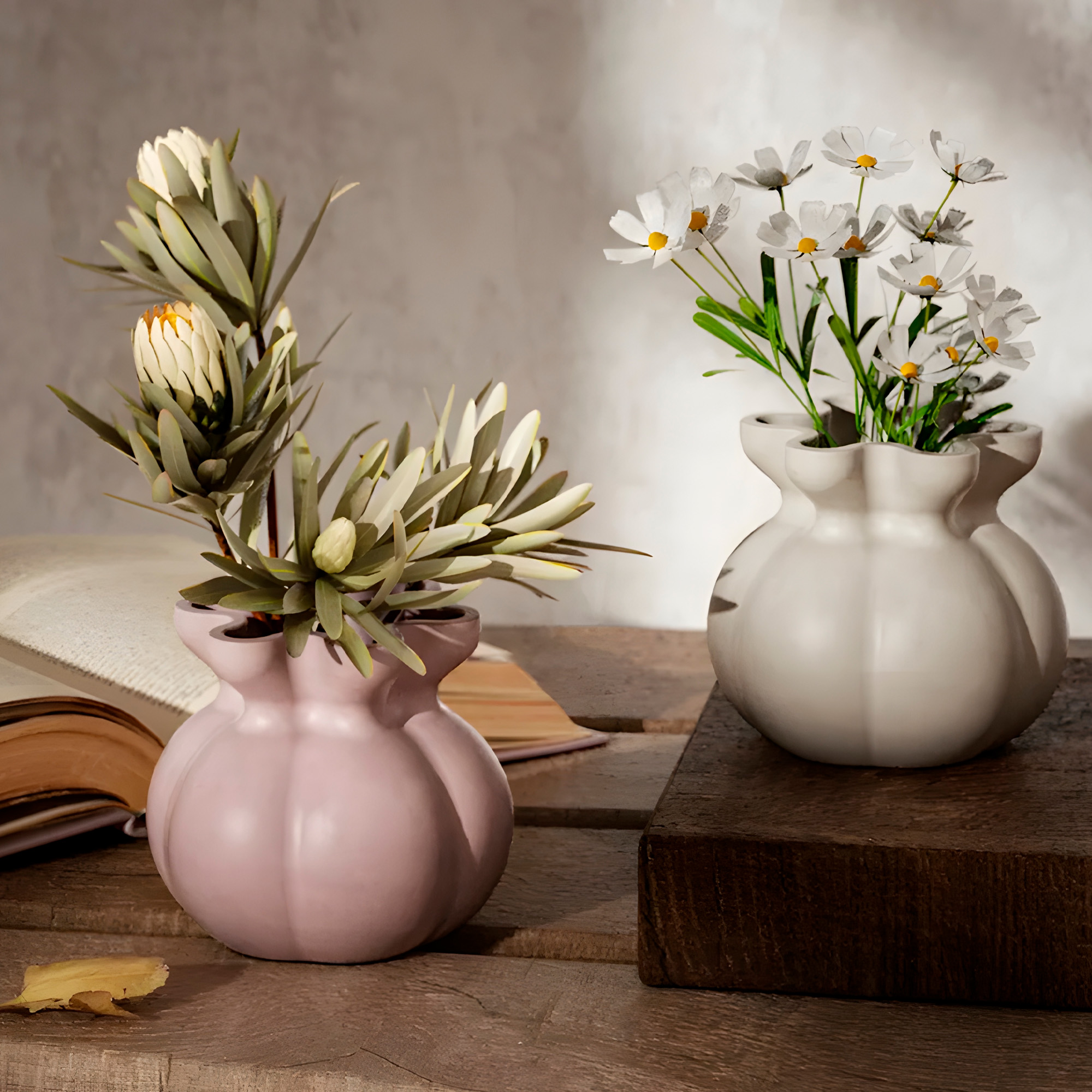 Molde de silicona Jarrón Florero Artesanía 11.2 X 9.6 CM 6