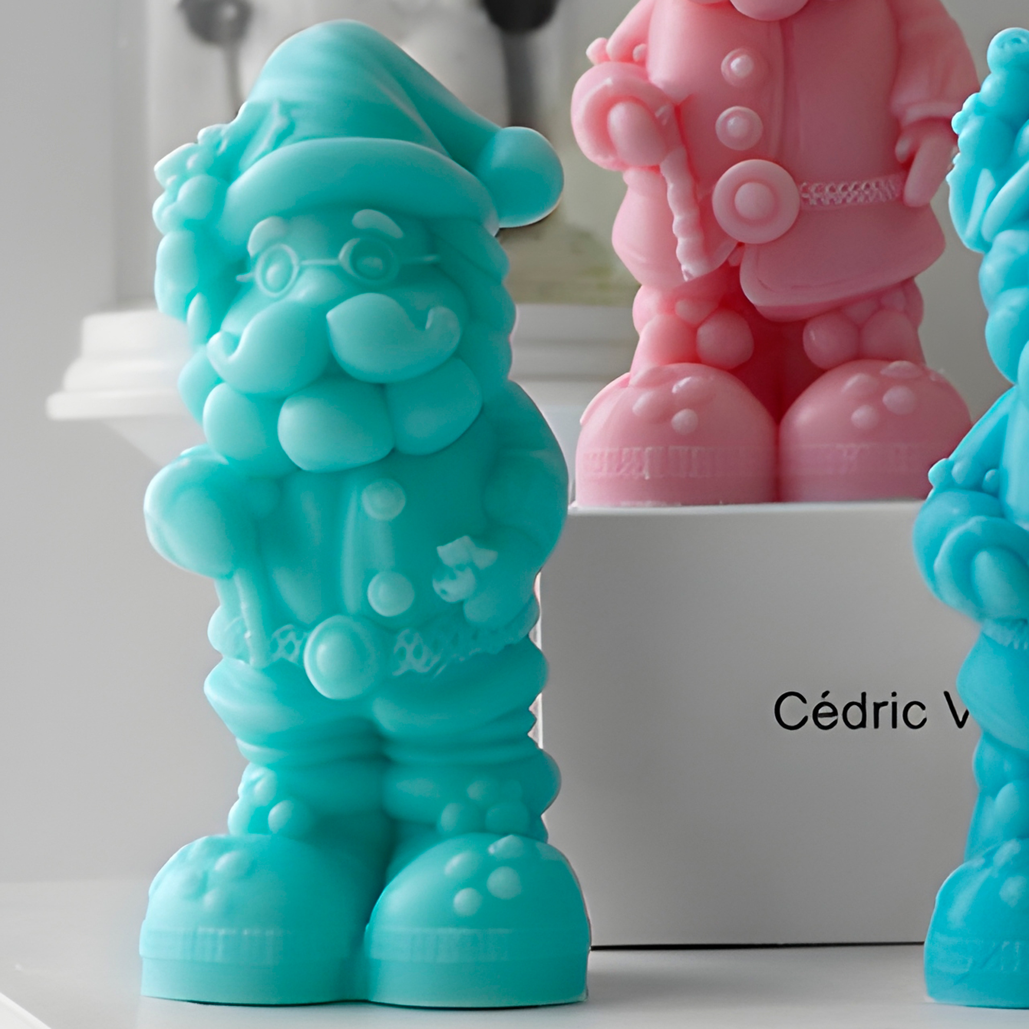 Molde Silicona Santa Claus Viejito Pascuero Navideño Aromaterapia Velas 5,5 X 11 CM 6